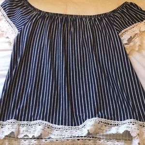 Off the shoulder top